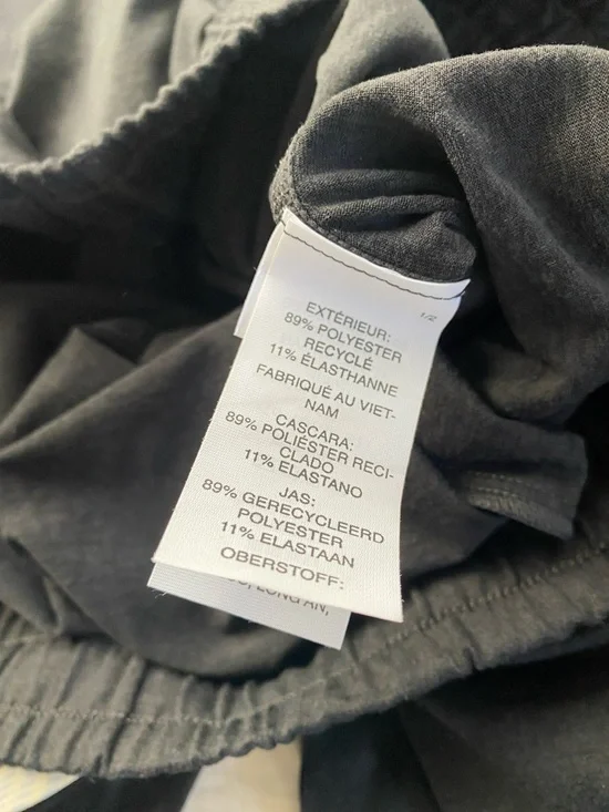 VUORI Performance Jogger Size XL Charcoal Heather Drawstring High Rise - Picture 4 of 5